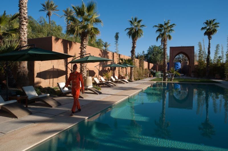 Tigmiza Boutique Hotel & Spa Ouled Jelal Екстер'єр фото The swimming pool at the Ouarzazate hotel