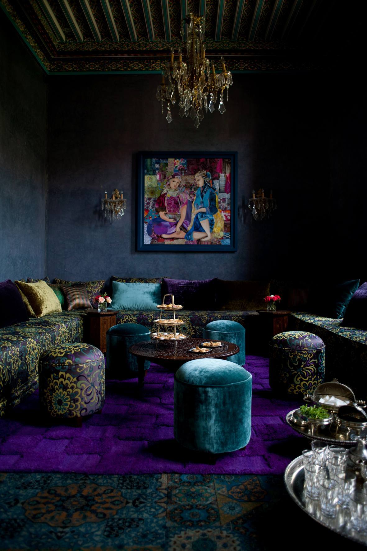 Tigmiza Boutique Hotel & Spa Ouled Jelal Інтер'єр фото The interior of the nightclub